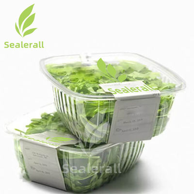 購入 新鮮な野菜 改造された大気包装機 自動化プロセスを持つプラスチックボックス online manufacture
