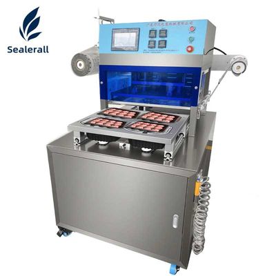 購入 Vertical Expansion 304 Stainless Steel Pneumatic Tray Sealer for Fully Automatic Cup Sealing オンライン製造
